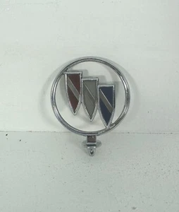 Vintage Buick Tri-Shield Metal Hood Ornament - Picture 1 of 12