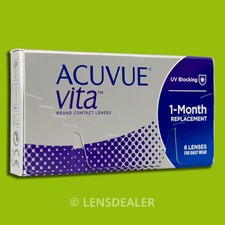 »» ACUVUE VITA 6er BOX 1-MONTH KONTAKTLINSEN MONATSLINSEN »» ± WERTE WÄHLBAR ««