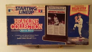 1992 Starting Lineup Headline Collection Texas Ranger Nolan Ryan Kenner - Imagen 1 de 6