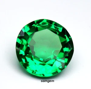 9 Ct Loose Gemstone Natural Tsavorite Garnet Green Round Cut Certified Halloween - Picture 1 of 5