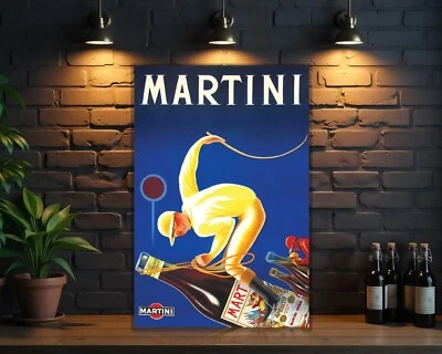 Vintage MARTINI Whip Rider Hevy Metal  Sign – XXL (60x40 cm) - Image 1 of 4