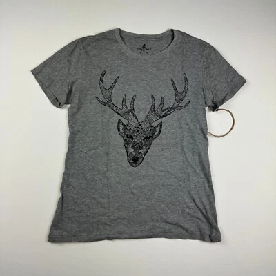 Camiseta para mujer Gramicci ligeramente fuerte manga corta S gris jaspeado nueva PVP £50 Foto 1 de 4