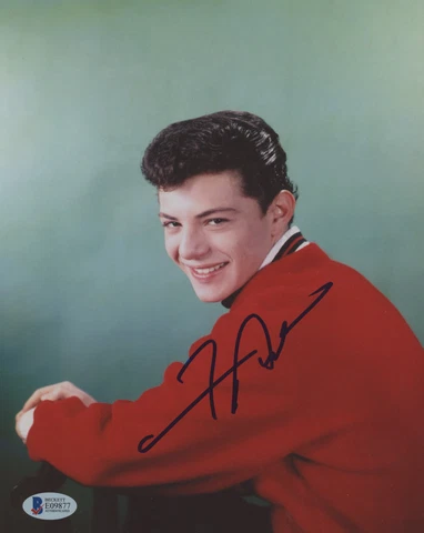 FRANKIE AVALON SIGNED 8x10 PHOTO w/ JSA COA Cover