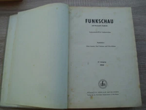 Funkschau 1955 gebunden mit Ingenieursseiten - Bild 1 von 2