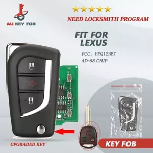 Upgraded Key Fob Keyless Remote fits RX330 RX350 RX400h (4D68 HYQ12BBT) 2004-09 - Picture 1 of 5