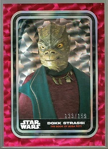 2023 Topps Star Wars Red Foil #40 Dokk Strassi 133/199 - Picture 1 of 3