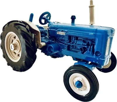 Volante elevador de trabajo Fordson Super Major vintage azul ERTL tractor juguete Foto 1 de 4