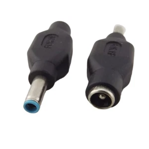 2pcs DC Power 5.5mm x 2.5mm Female To 4.5mm x 3.0mm Male Adapter For HP Laptop - Picture 1 of 3