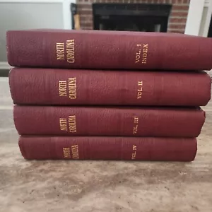 1941 North Carolina The Old North State & The New Lot HENDERSON set of 4 1st Ed - Picture 1 of 15