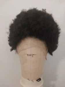 Human Hair 4c - Full Lace Wig For Black Women - Picture 1 of 7