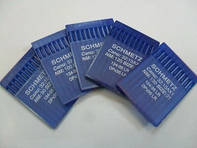 CARTINA DA 10 AGHI SCHMETZ SISTEMA 134-35 LR DPx35 LR PER PELLE TRIPLICE TRASPOR