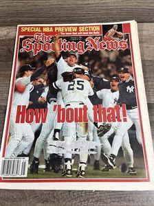 Periódico The Sporting News 1996 Yankees Champions Magazine - Imagen 1 de 3