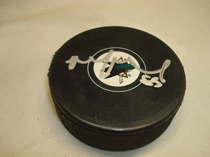 Matt Nieto Signed San Jose Sharks Hockey Puck Autographed 1D - Picture 1 of 2