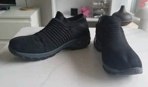 Sneaker Amazon Gr.41, Schwarz bequem, breite Füße, neu - Bild 1 von 7
