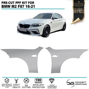 Película de protección de pintura PPF Full Wings Stone Chip Guard para BMW M2 Competition - Imagen 1 de 4