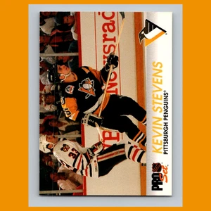 Kevin Stevens #140 1992-93 Pro Set Pittsburgh Penguins Hockey Card NHL - Bild 1 von 3
