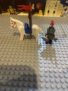 Lego Chevalier Vintage - Figurina Pettorina - CAS172 - Minifigure Castello Cavallo - Foto 1 di 5