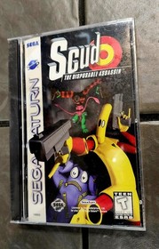 Scud: The Disposable Assassin Sega Saturn 1997 Brand New Sealed Perfect