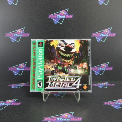 Twisted Metal 4 PS1 PlayStation 1 GH Complete - 1 Year Warranty EX Cond - Image 1 of 4