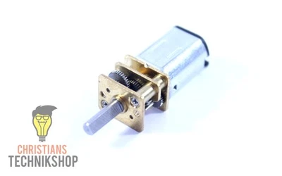 mini Getriebe Motor | DC12V N20 | 600rpm | Metal Zahnräder  - Bild 1 von 3