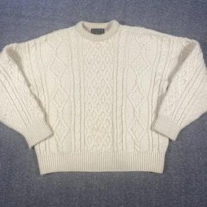 Suéter Callan Country Collection Fisherman M/L tejido con cable lana merino Irlanda - Imagen 1 de 11