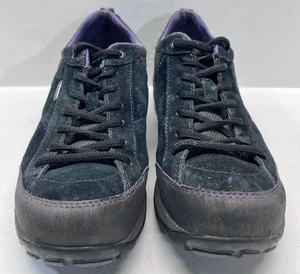 Ecco Damenschuhe Größe 7,5 schwarz Wildleder Wandern wasserdicht Vibram - Bild 1 von 9