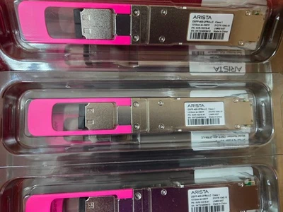 ARISTA OSFP-400-2FR4-LC 400GBASE-FR4 NEW IN CLAMSHELL XVR-10318-41 fiber module - Image 1 of 3