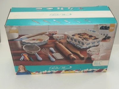 The Pioneer Woman - Juego para hornear y preparar - Flor de lujo - Juego de 20 piezas - NUEVO EN CAJA Foto 1 de 3