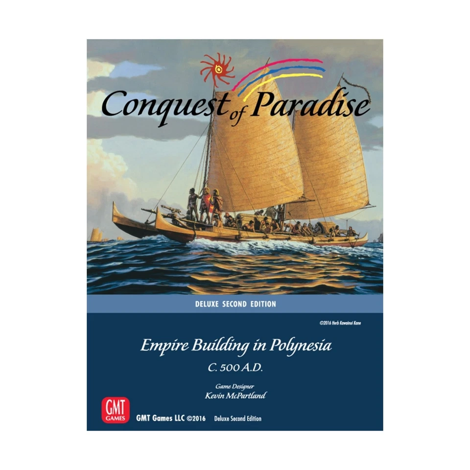 Gmt Jeu de Plateau Conquête Paradis - Empire Construction À Polynésie (Delu - Photo 1/1