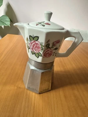 Coffee Moka Ceramic Made In Italy Vintage - Image 1 of 4