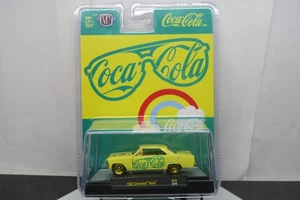 M2 MACHINES 1/64 SCALE COCA COLA GOLD CHASE 1967 CHEVROLET NOVA A53 1 OF 750! - Picture 1 of 13