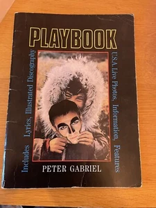 Peter Gabriel  Playbook Tour Programme 1983 - Imagen 1 de 1