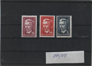 Mi. - Nr. 1045 - 47 -- 100 . Todestag von Sandor Petofi - Picture 1 of 1