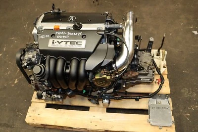 2002-2004 Acura RSX Base k20A3 2.0 DOHC Engine w/ 5 Speed W2M5 Transmission - Image 1 of 4
