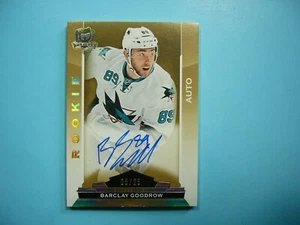 2014/15 UPPER DECK THE CUP AUTO CARD #123 BARCLAY GOODROW ROOKIE RC GOLD 05/25 - Picture 1 of 2