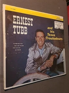 Ernest Tubb - Ernest Tubb and His Texas Troubadours 1960 33RPM LP Record - Picture 1 of 5