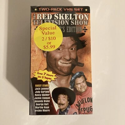 THE RED SKELTON Television Show, 2 VHS, Collector's Edition, New & Sealed - Image 1 of 4
