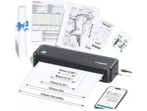 Portable Printers Wireless for Travel, - Picture 1 of 11