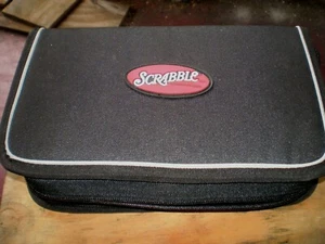Scrabble Folio Edition Hasbro Travel Zippered Case Compact - Picture 1 of 5