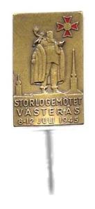 IOGT International Order Good Templars Grand Congress 1945 Västerås Sweden Pin - Picture 1 of 1