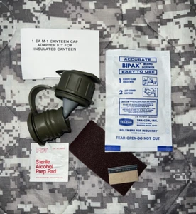 Kit adaptador de tapa de cantimplora M-1 para cantimplora ártica aislada NUEVO A-22 - Imagen 1 de 7