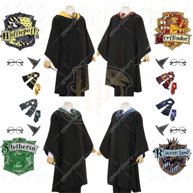 Slytherin Robe Adult Standard Costume - The Party Place - Conway
