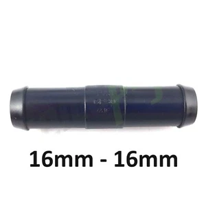 Schlauchverbinder Gerade 16 mm Kunststoff Verbindungsstück Schlauch - Bild 1 von 3