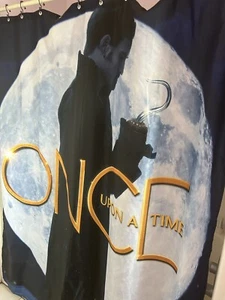Once upon a time Shower Curtain Captain Hook killian jones Tv Show Bathroom - Picture 1 of 12