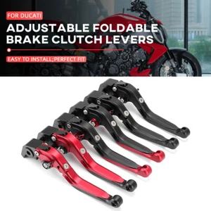 Palanca de embrague de freno ajustable plegable extensible para DUCATI Diavel V4 2023-2025 - Imagen 1 de 30