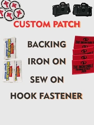 Custom Badges Embroidered Patch Personalized DIY Customized Patch - Image 1 of 4