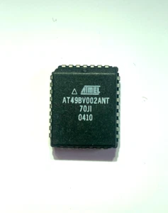 AT49BV002ANT 70nS 256Kbx8 Flash memory= 29F002 PLCC-32 Atmel genuine part x1 pcs - Imagen 1 de 1