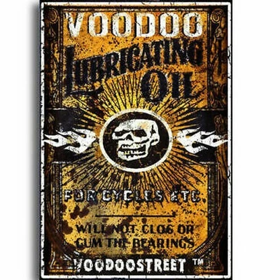 Rostig Ölkanne Aufkleber Olde Design, Von Voodoo Street™, Total Unique, Quality - Bild 1 von 2