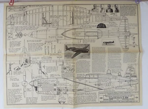 PLANOS DE AVIÓN Modelo de Avión de Colección Planos Obra de Arte Arte CAUDRON RACER C-460 - - Imagen 1 de 5