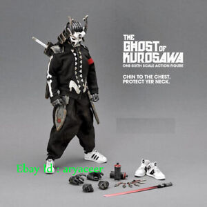 New DEVIL TOYS Akira Kurosawa Ghost Ghost Warrior Red/Black 1:6 Action Figure